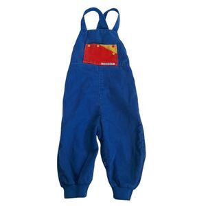 Vintage 1980s Healthtex Boys Corduroy Overalls OS